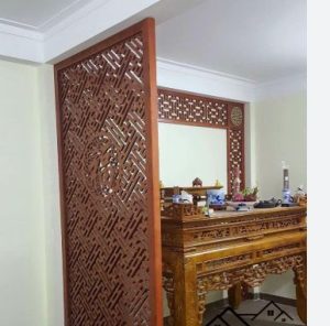 Vách ngăn CNC bàn thờ
