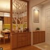 Vách ngăn CNC phòng khách và bếp