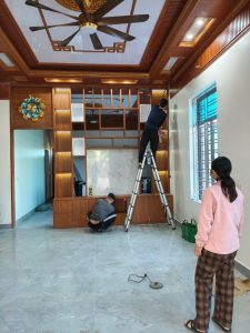 Vách tivi kết hợp ngăn phòng khách 06
