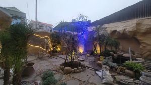 đắp núi hang động nhân tạo bằng xi măng