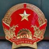 phù điêu quốc huy việt nam chất liệu nhựa compostite