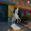 mô hình tượng con ngựa có cánh băng xốp