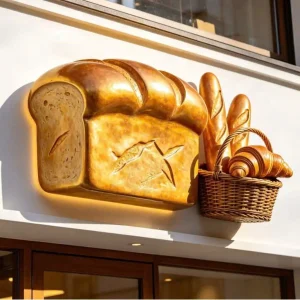 mô hình bánh mì quảng cáo bằng xốp