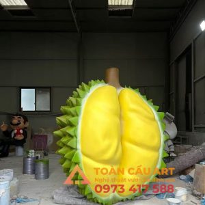 mô hình xốp quả sầu riêng khổng lồ