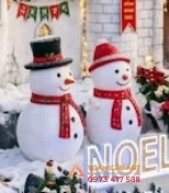 người tuyết bằng xốp đẹp