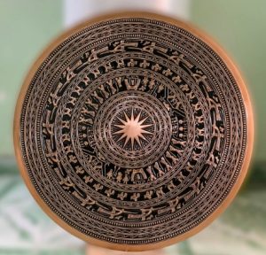 phù điêu trống đồng đông sơn