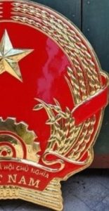 quốc huy việt nam bằng composite