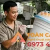 sơn lót mô hình xốp 3d ly nước uống