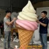 sơn màu mô hình xốp 3d cái kem