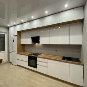 Tủ bếp inox cánh acrylic 3