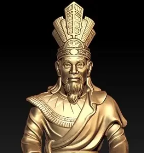 tượng chân dung vua hùng đẹp