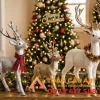 tượng tuần lộc bằng xốp trang tri noel