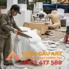 cắt thủ công mô hình xốp Hổ