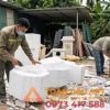 thi công mô hình xốp Cá Ngựa