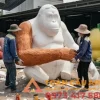 cắt khối mô hình xốp Đười ươi