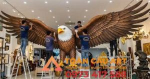 Mô hình xốp chim Đại bàng