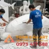 ĐIÊU KHẮC Mô hình xốp Cá heo