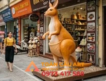 mô hình xốp Chuột túi 
