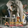 sơn màu Mô hình xốp con voi