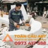 điêu khắc mô hình xốp Quả Chuối khổng lồ