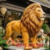 mô hình xốp Sư tử