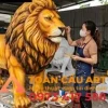 mô hình xốp Sư tử