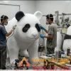 sơn vẽ hoàn thiện Mô hình xốp Gấu trúc