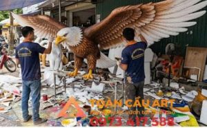  sơn vẽ màu Mô hình xốp chim Đại bàng