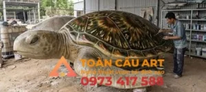 mô hình xốp Rùa biển