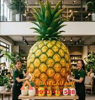 mô hình xốp Quả dứa