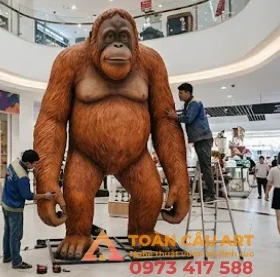 mô hình xốp Đười ươi
