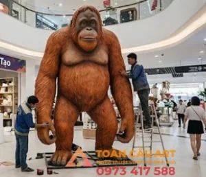 mô hình xốp Đười ươi