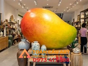 Mô hình xốp quả xoài