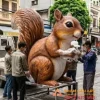 vận chuyển lắp đặt Mô hình xốp con Sóc